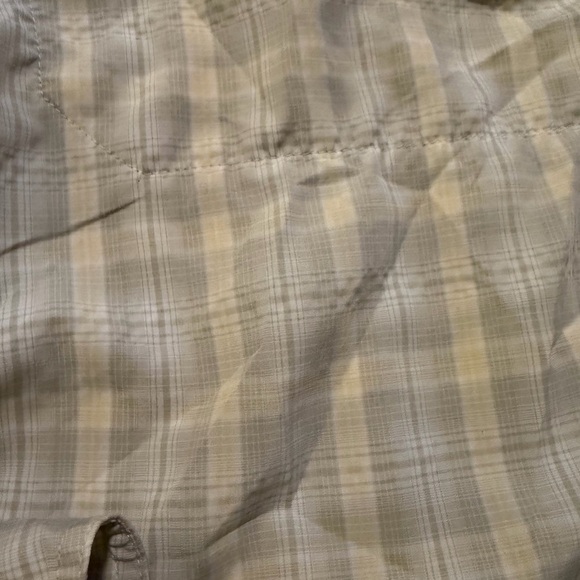 Simms Mens Performance Fishing Button-Down Shirt  Plaid Long Sleeve - Picture 4 of 5